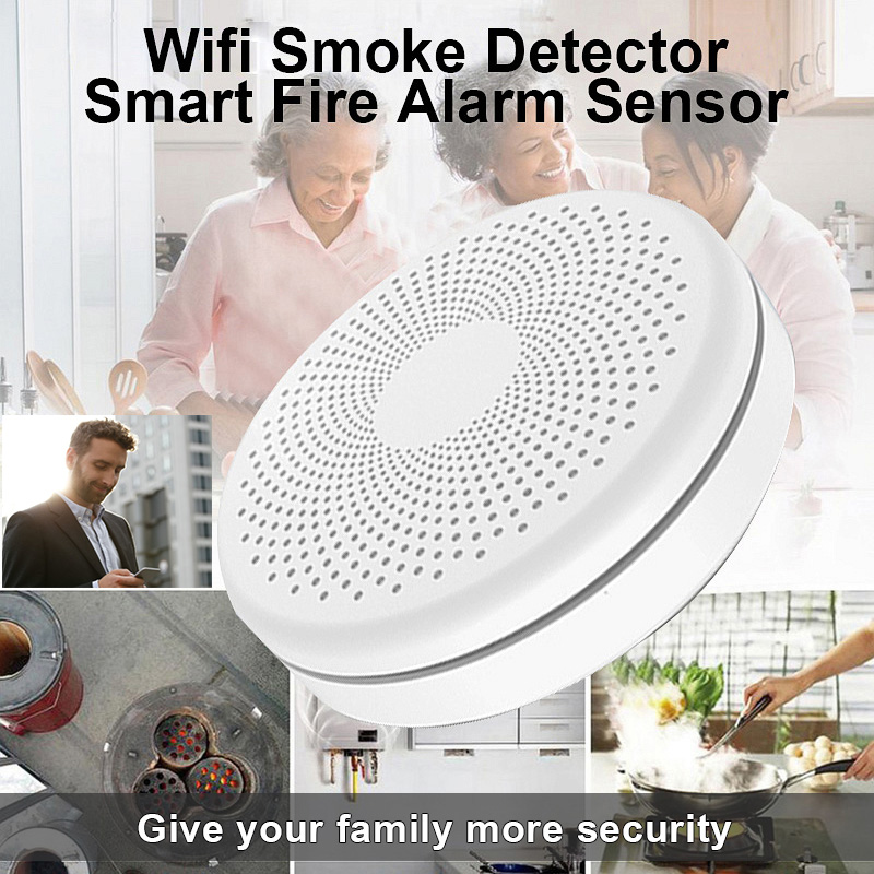 2 in 1 Version WiFi Tuya Smart - Smoke Detector Interconnected recensione e prezzo