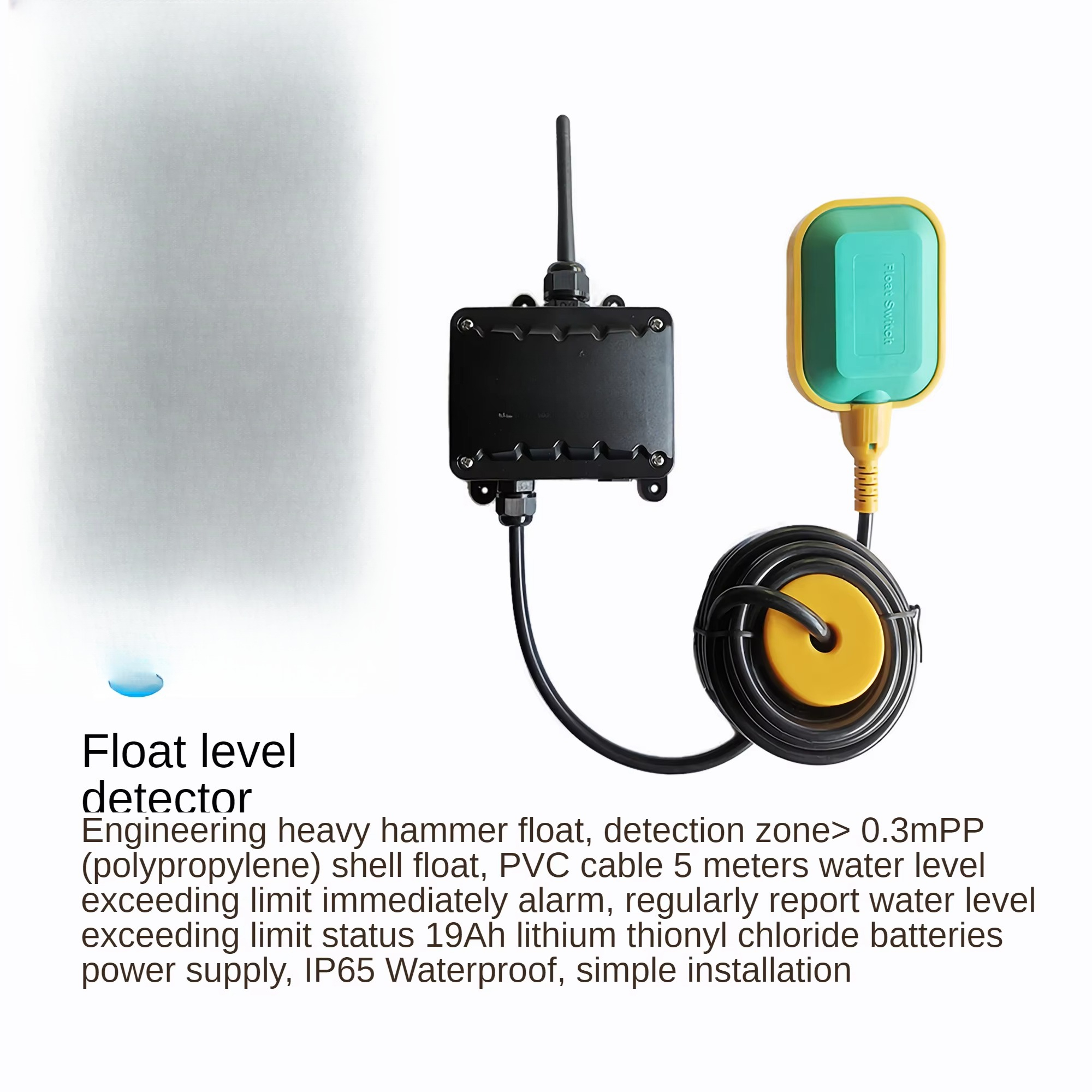 Float level sensor detection M - Pool Alarm Float recensione e prezzo