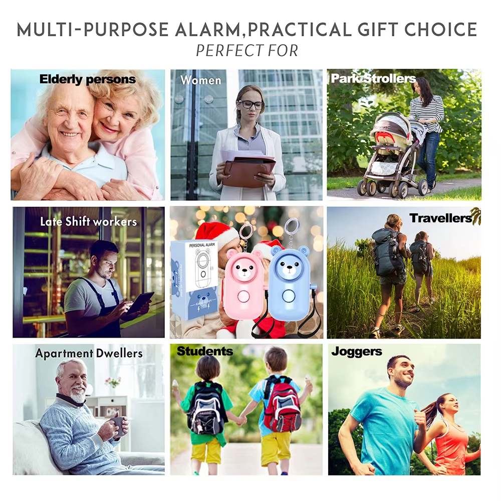130dB Loud Self Defense Alarm  - Personal Alarm Keychain recensione e prezzo