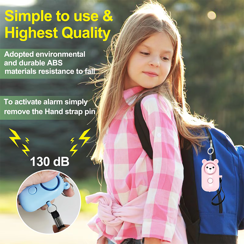 130dB Loud Self Defense Alarm  - Personal Alarm Keychain recensione e prezzo