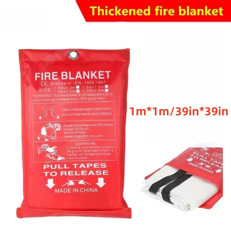 1mx1m Fire Blanket Emergency E - Fire Blanket Kitchen recensione e prezzo