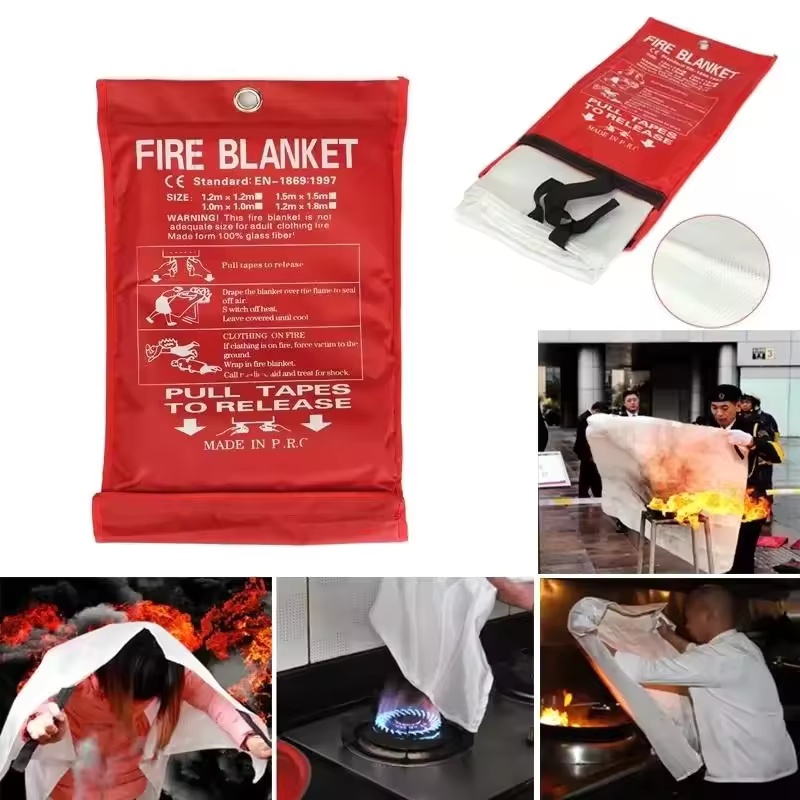 1mx1m Fire Blanket Emergency E - Fire Blanket Kitchen recensione e prezzo