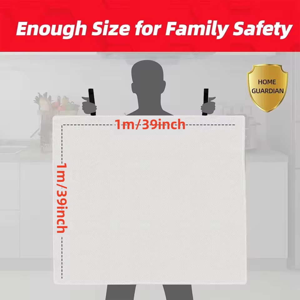 1mx1m Fire Blanket Emergency E - Fire Blanket Kitchen recensione e prezzo