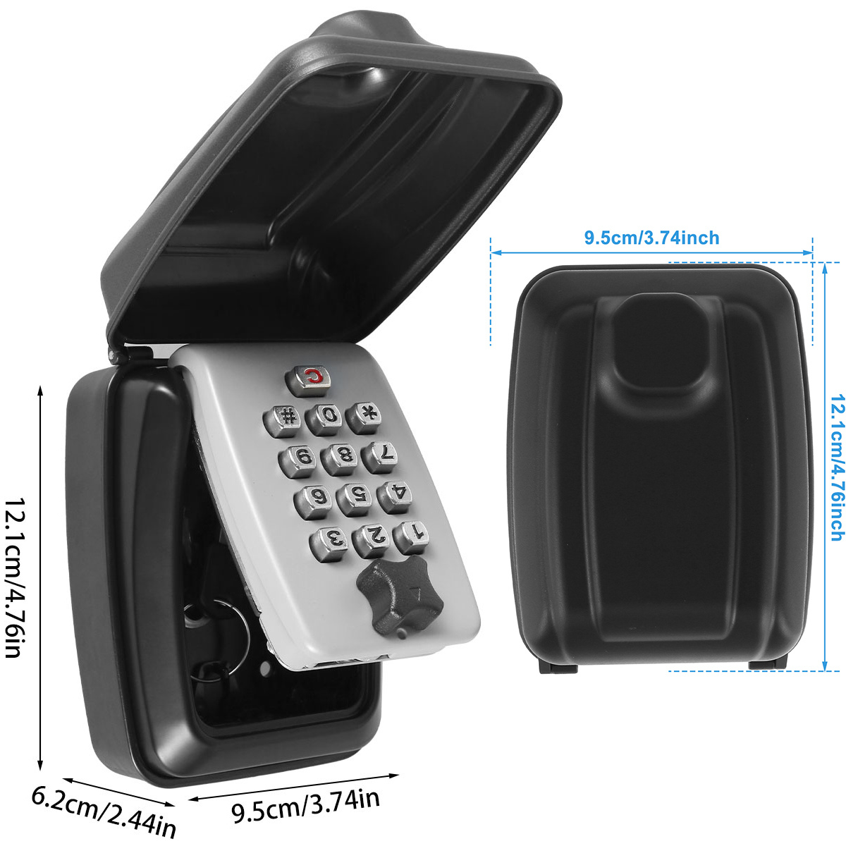 Key Lock Box Wall-Mount Secret - Lockbox Key Secure recensione e prezzo
