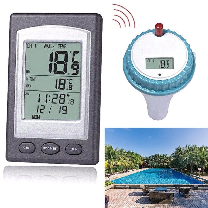 Digtal Swimming Pool Thermomet - Pool Alarm Float recensione e prezzo