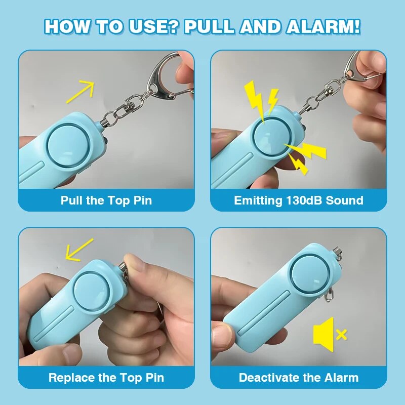 Personal Security Alarm Self D - Personal Alarm Keychain recensione e prezzo