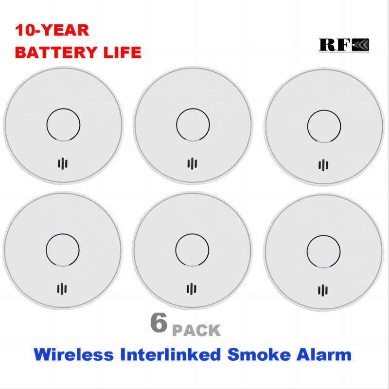 Wireless Interlinked Smoke Ala - Smoke Detector Interconnected recensione e prezzo
