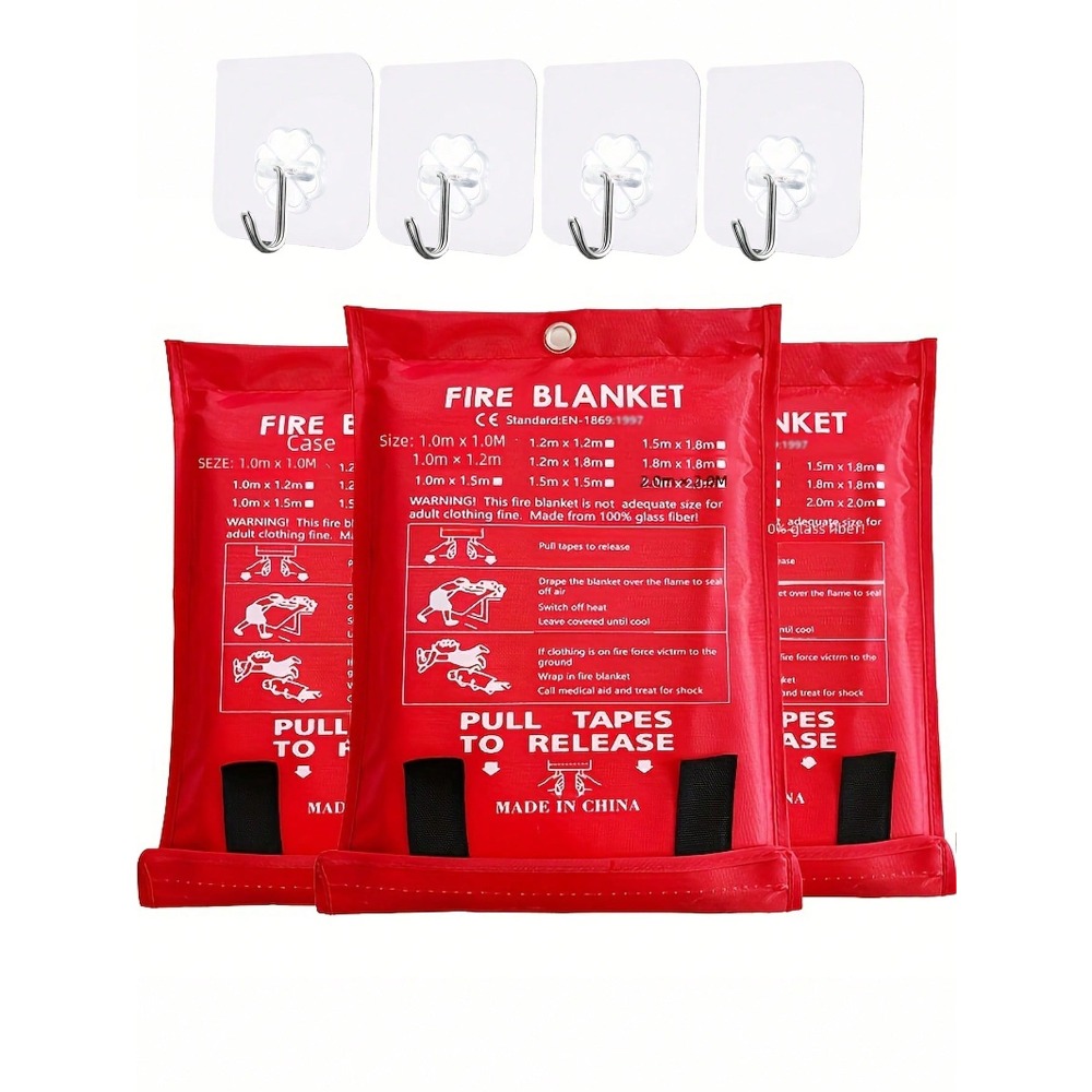 Fire Blanket 39.37 X 39.37 Inc - Fire Blanket Kitchen recensione e prezzo