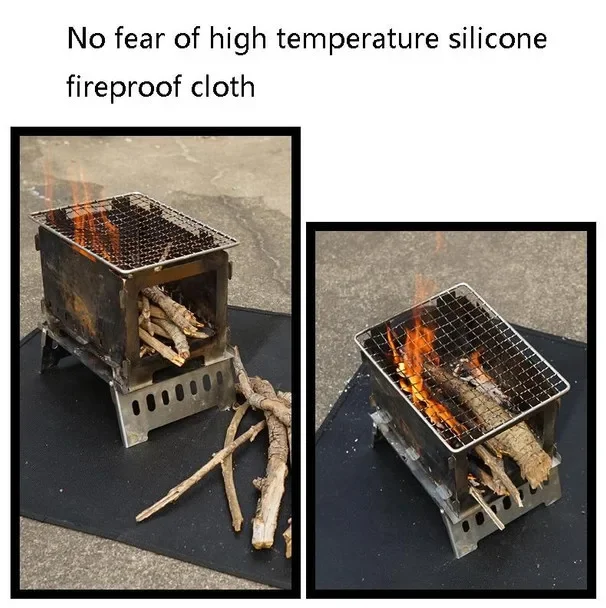 Outdoor Camping Silicone Firep - Fire Blanket Kitchen recensione e prezzo
