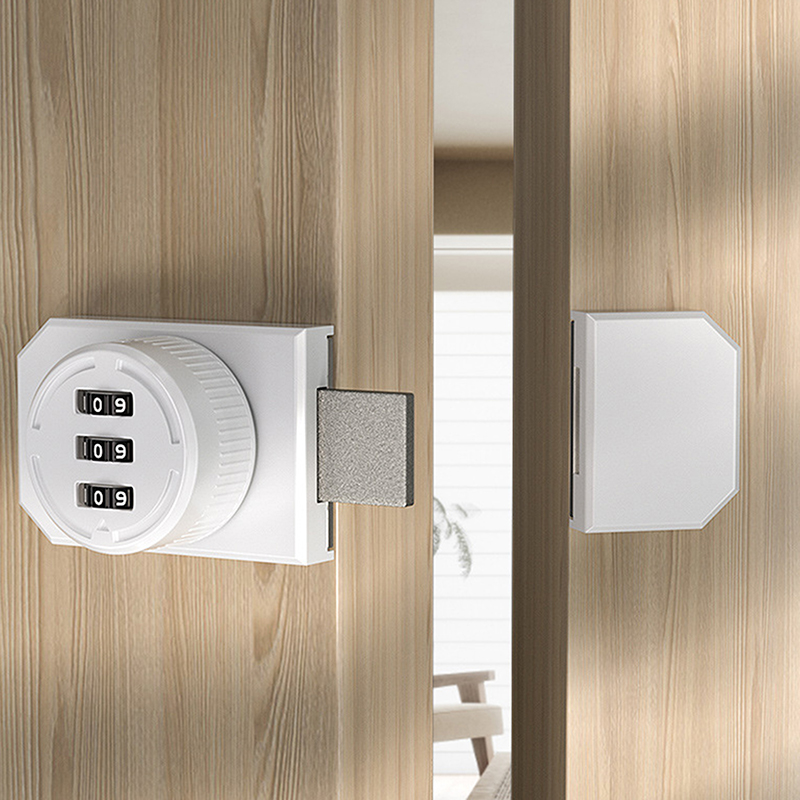 1 Set No-Punch Combination Doo - Medicine Cabinet Lock recensione e prezzo