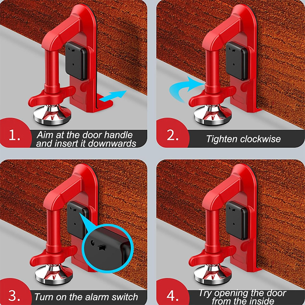 Battery Powered Alarm Door Sto - Door Stop Alarm recensione e prezzo