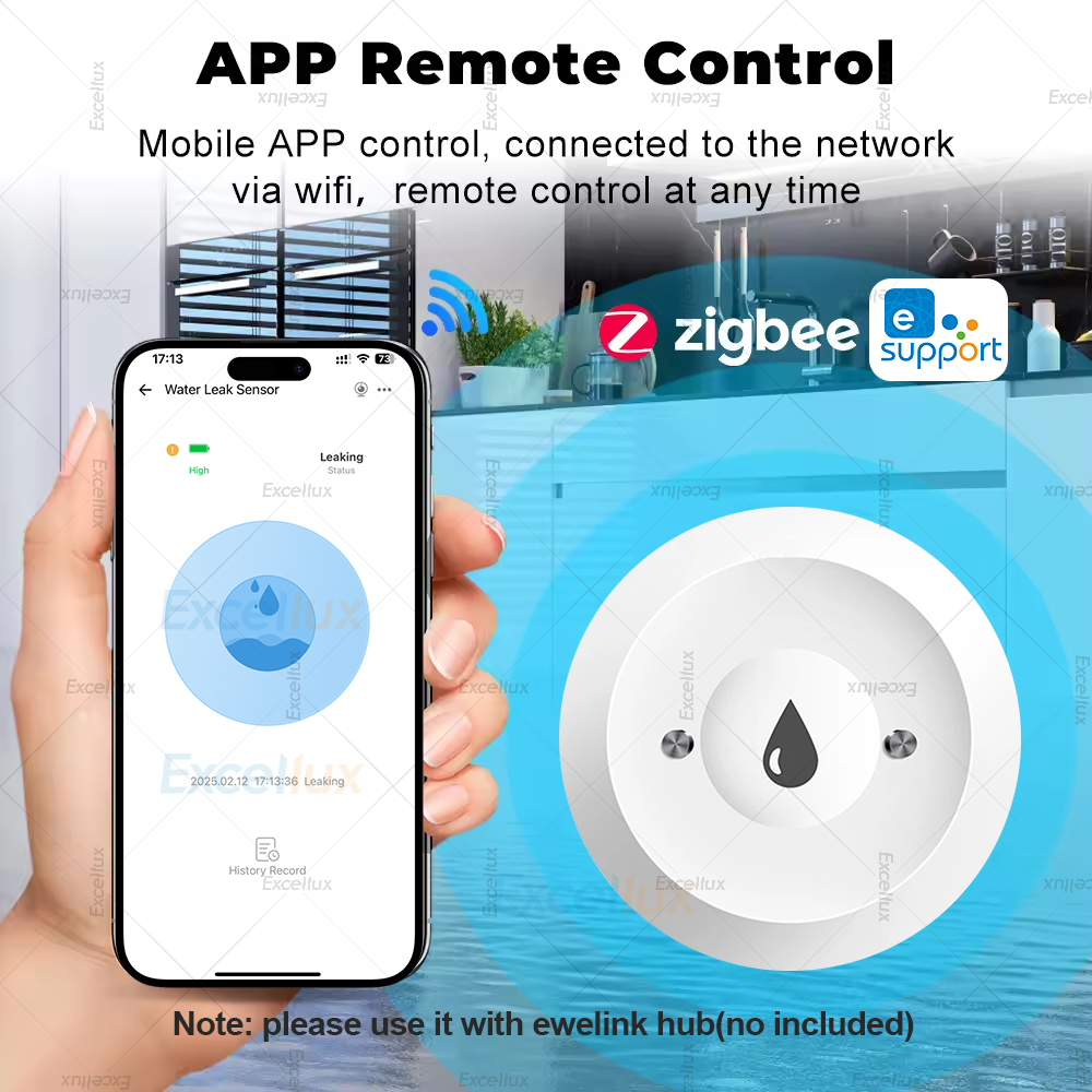 Ewelink Zigbee 3.0 Water Senso - Water Alarm Sensor recensione e prezzo