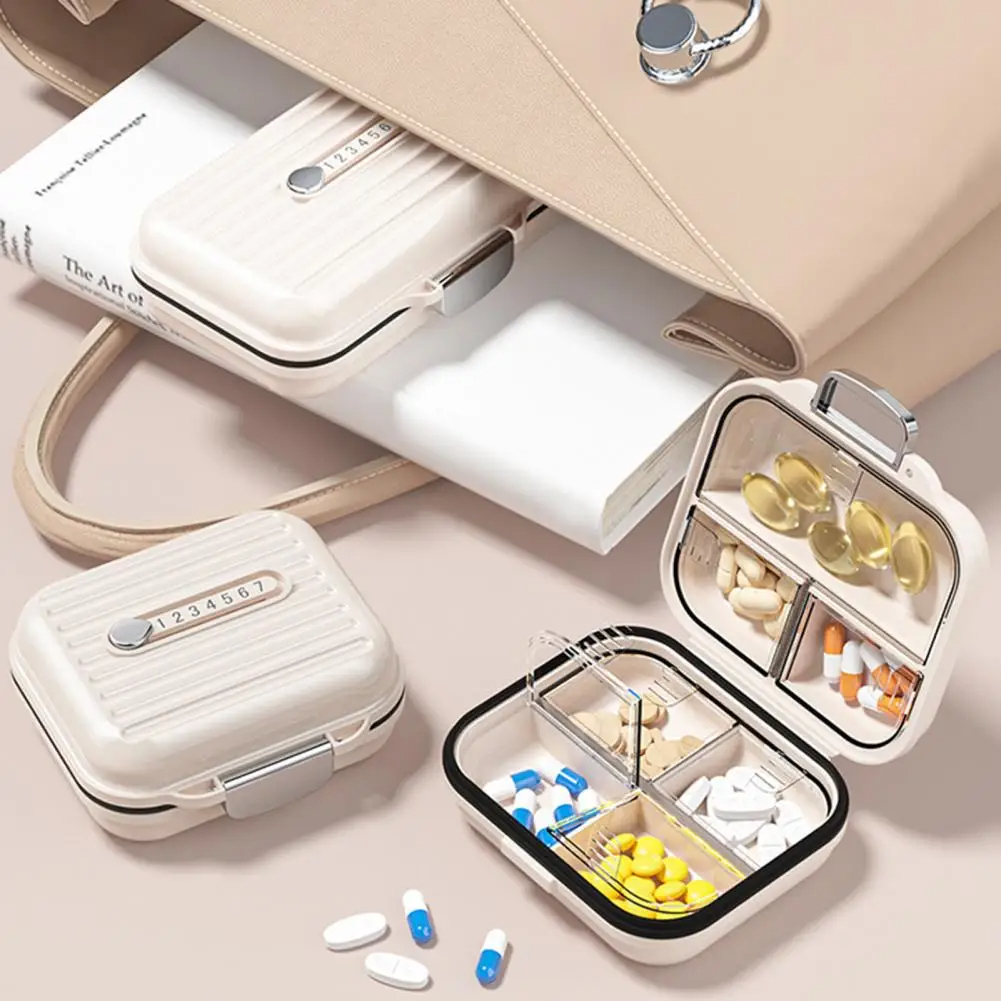 Pill Storage Box  Multi-purpos - Medicine Cabinet Lock recensione e prezzo
