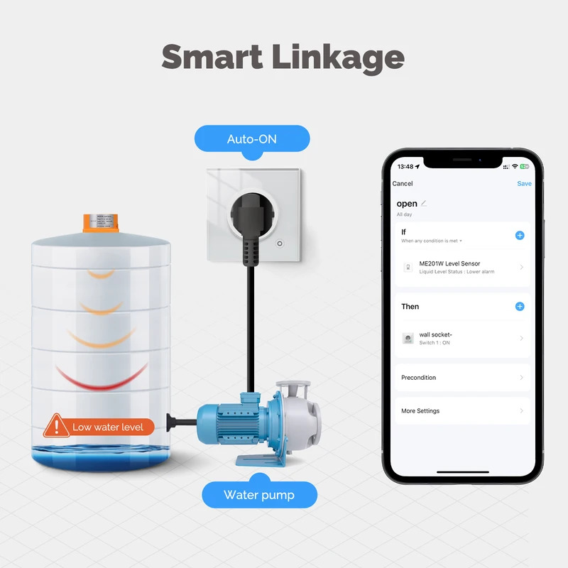 MOES Tuya WiFi/ZigBee Smart Wa - Water Alarm Sensor recensione e prezzo