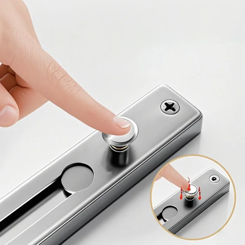 No Drill Stainless Steel Secur - Security Chain Door recensione e prezzo