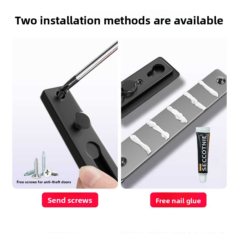 No Drill Stainless Steel Secur - Security Chain Door recensione e prezzo