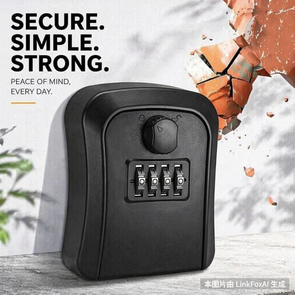 Key Lock Box Wall Mount Lockbo - Lockbox Key Secure recensione e prezzo