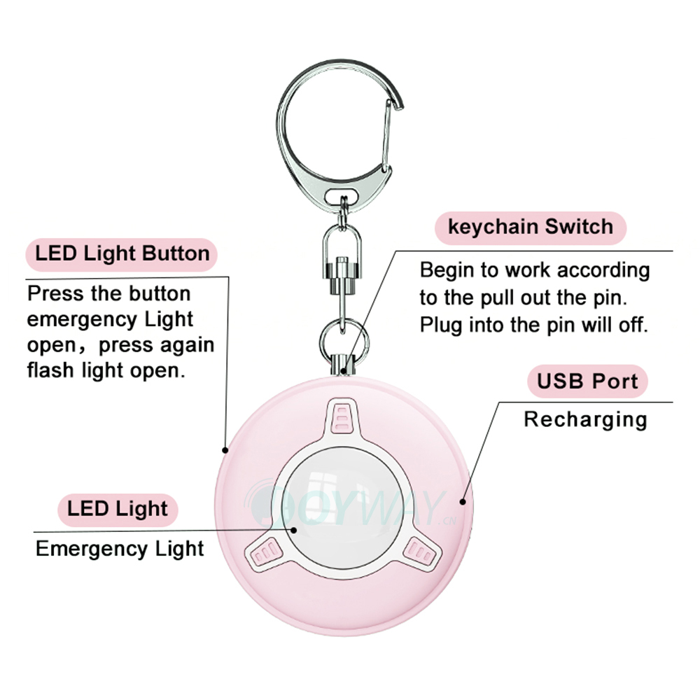 JOYWAY New Personal 130dB Sire - Personal Alarm Keychain recensione e prezzo