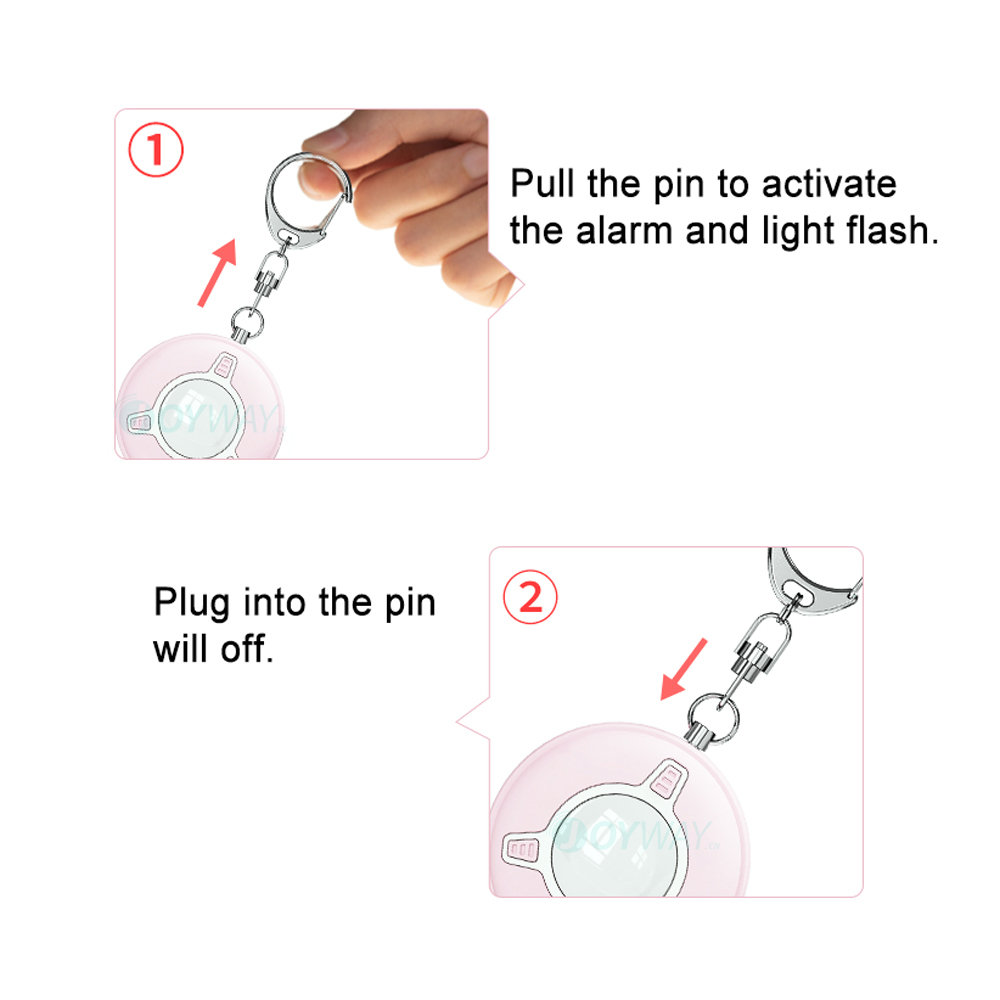 JOYWAY New Personal 130dB Sire - Personal Alarm Keychain recensione e prezzo