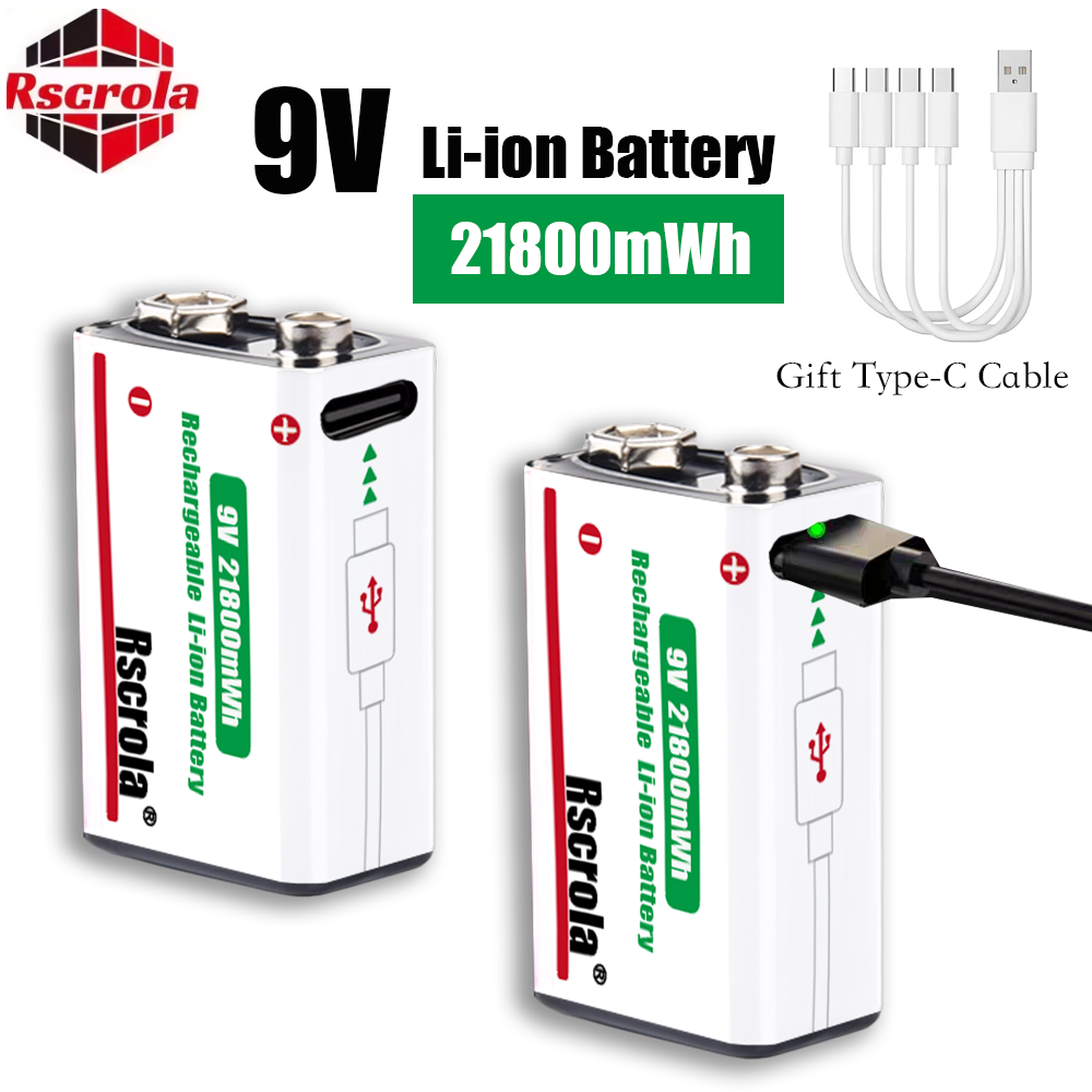 Type-C Rechargeable 9V Lithium - Smoke Detector Interconnected recensione e prezzo