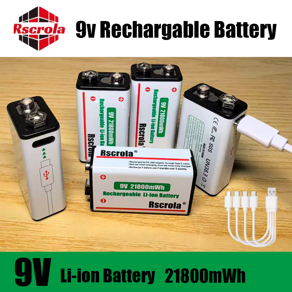 Type-C Rechargeable 9V Lithium - Smoke Detector Interconnected recensione e prezzo