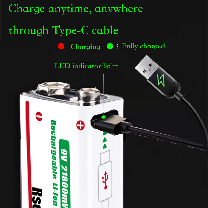 Type-C Rechargeable 9V Lithium - Smoke Detector Interconnected recensione e prezzo