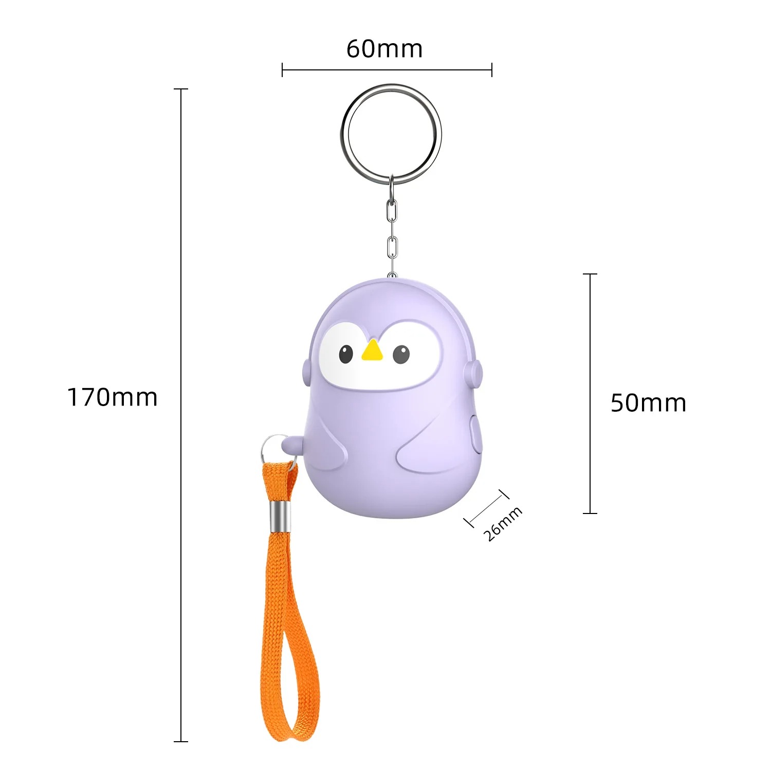 Personal Self Defense 5Pcs Ala - Personal Alarm Keychain recensione e prezzo