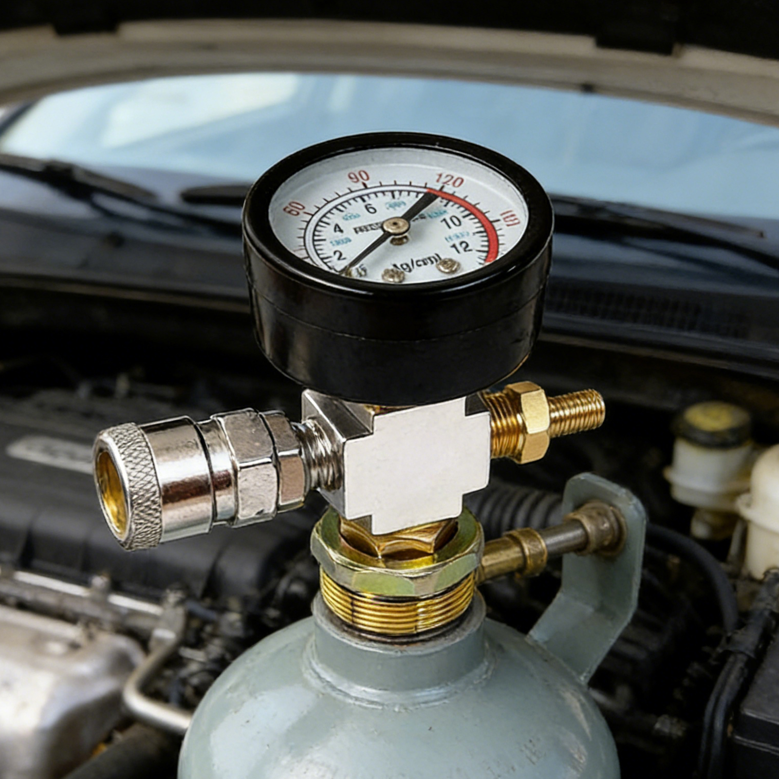 Small Air Tank Pressures Adapt - Fire Extinguisher Small recensione e prezzo