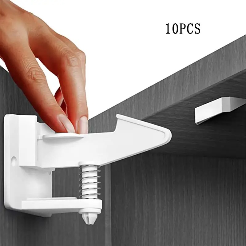 10pcs Baby Cabinet Locks Invis - Medicine Cabinet Lock recensione e prezzo