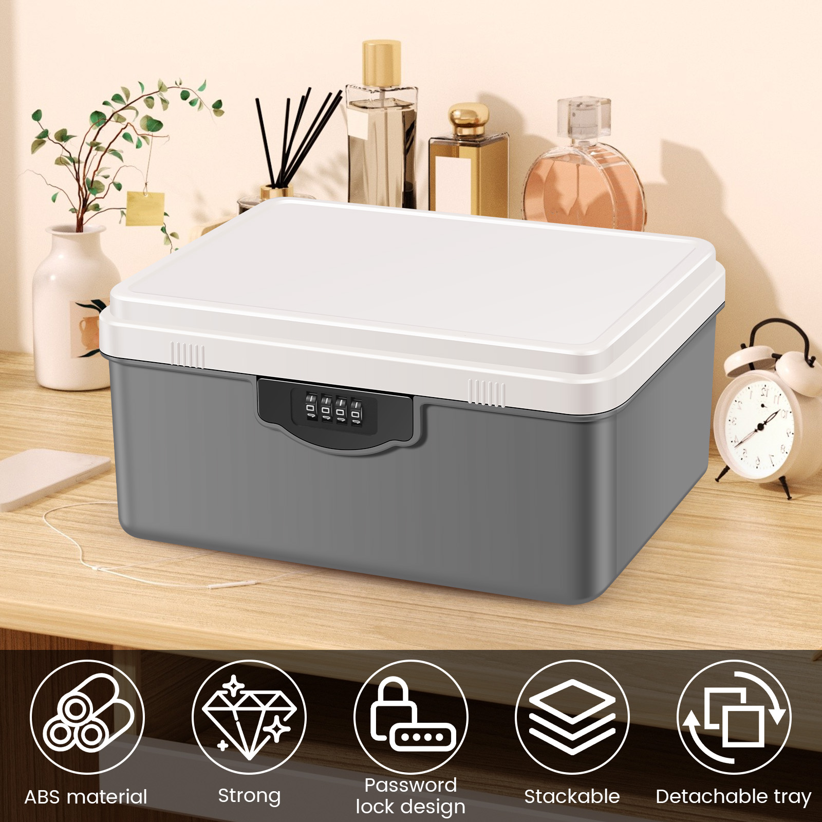 Digital Password Lock Safe Box - Medicine Cabinet Lock recensione e prezzo
