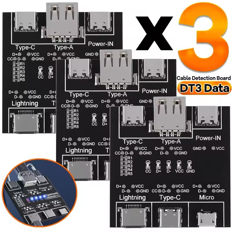 DT3 Data Cable Detection Board - Co Detector Plug recensione e prezzo
