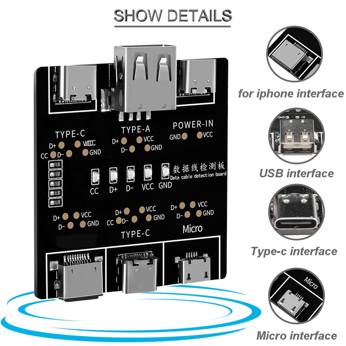 DT3 Data Cable Detection Board - Co Detector Plug recensione e prezzo