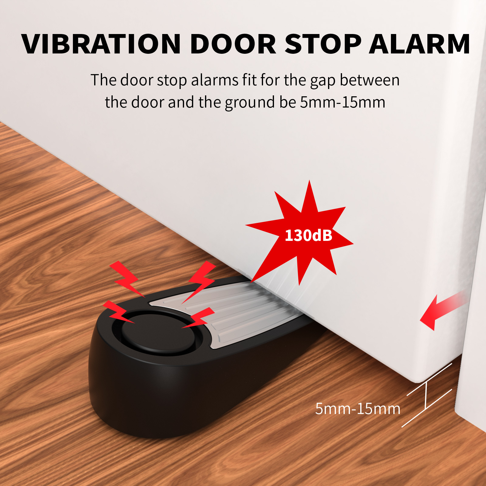 Wireless 130dB Door Stop Alarm - Door Stop Alarm recensione e prezzo