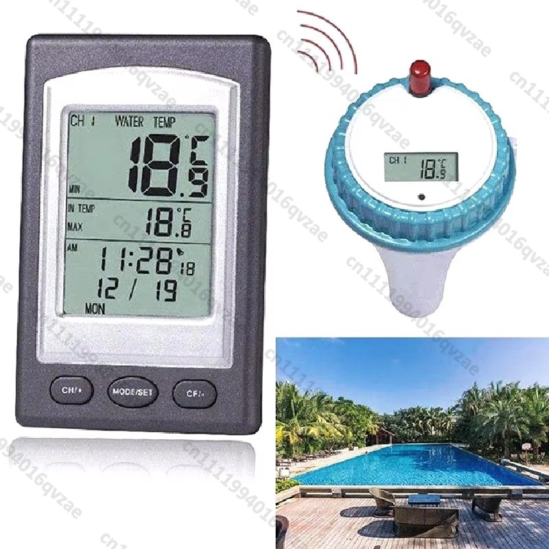 Wireless Pool Thermometer with - Pool Alarm Float recensione e prezzo