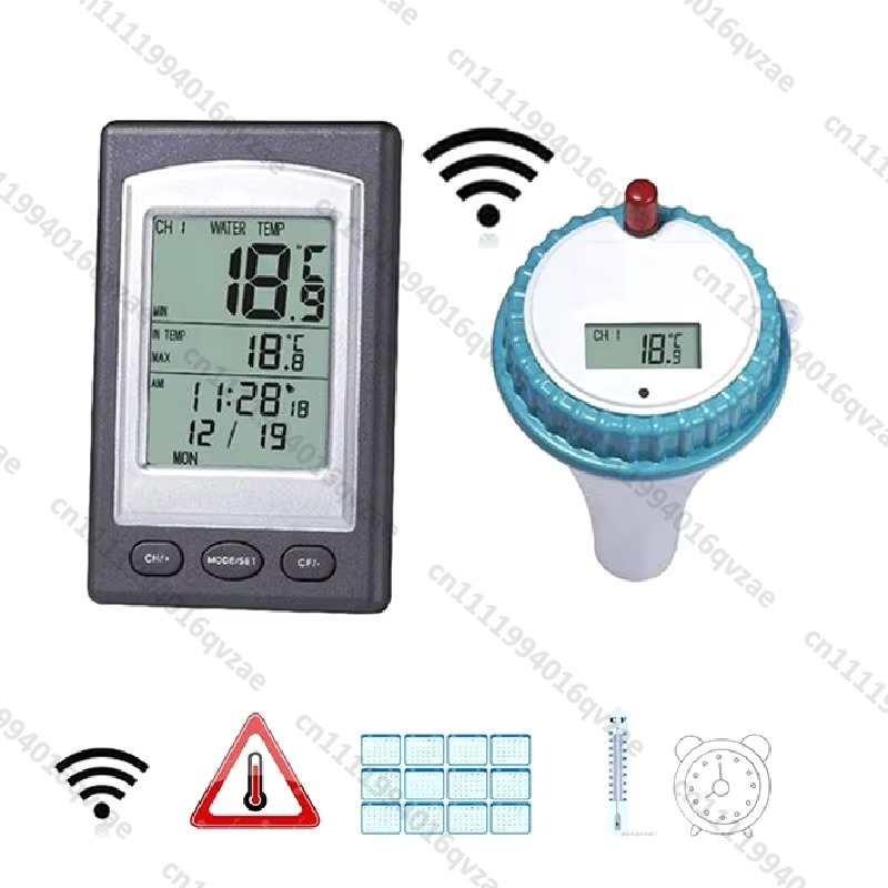 Wireless Pool Thermometer with - Pool Alarm Float recensione e prezzo