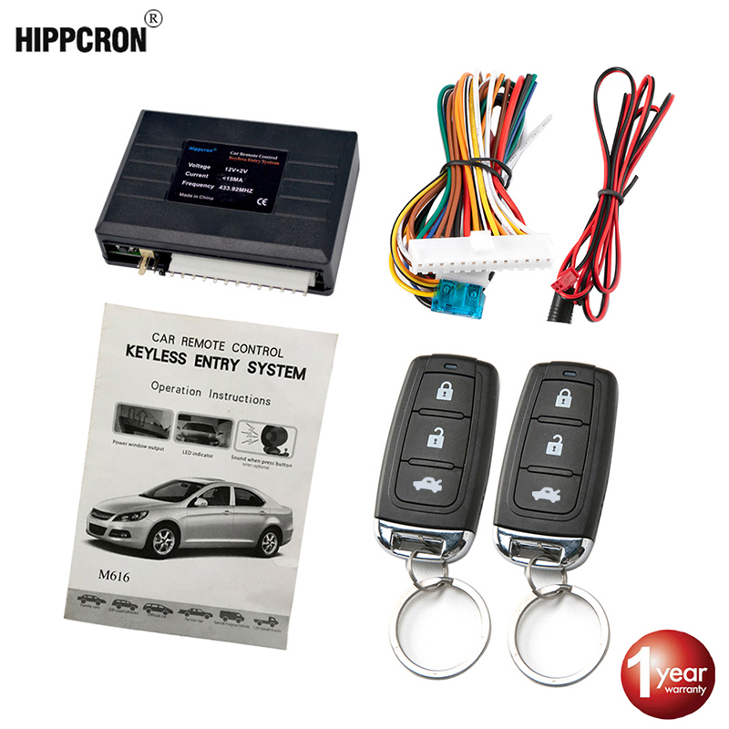 Hippcron Car Central Door Lock - Door Stop Alarm recensione e prezzo