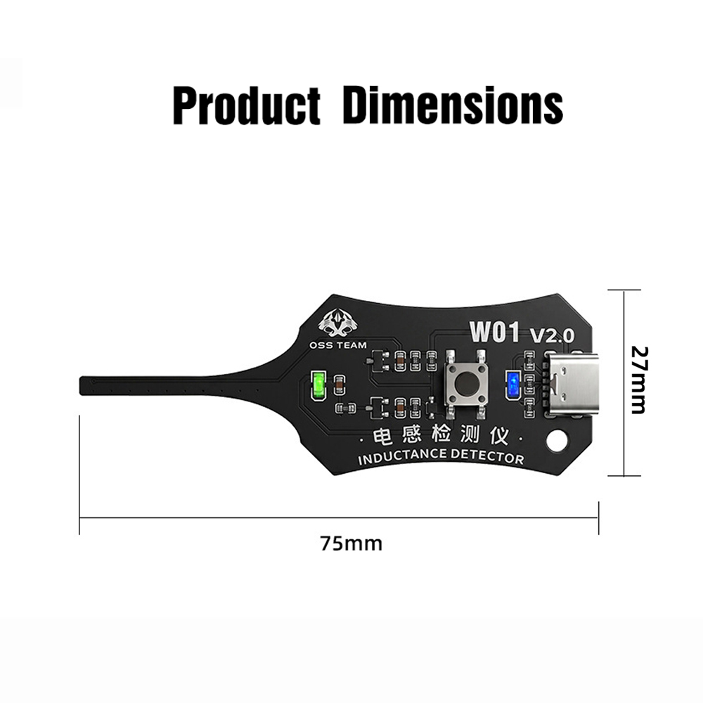 W01 Inductor Detector Tool Mot - Co Detector Plug recensione e prezzo