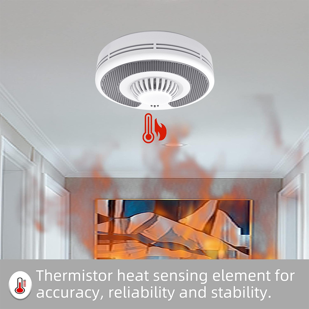 Wireless Interlinked(433MHz)+T - Smoke Detector Interconnected recensione e prezzo