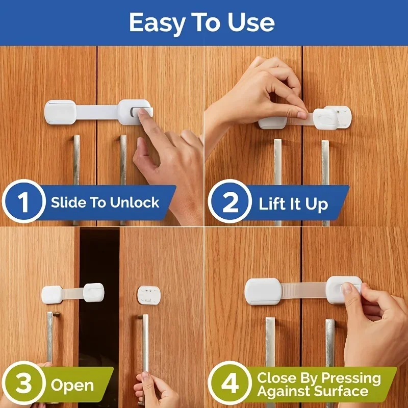 3/5/10Pcs/Lot Child Lock Prote - Medicine Cabinet Lock recensione e prezzo