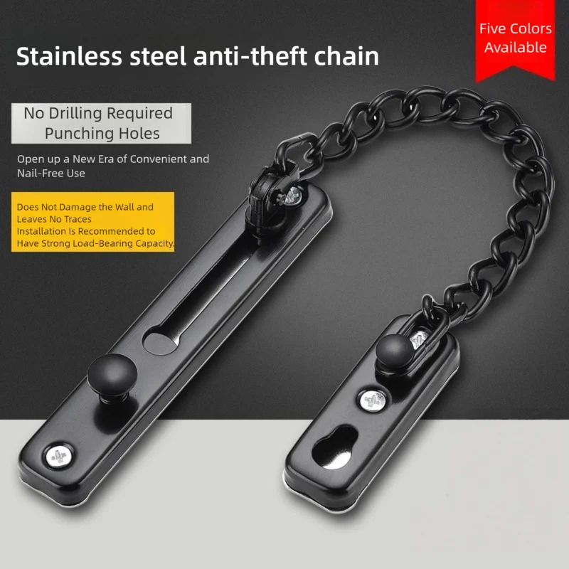 Multi-Color Stainless Steel An - Security Chain Door recensione e prezzo