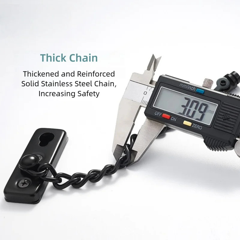 Multi-Color Stainless Steel An - Security Chain Door recensione e prezzo
