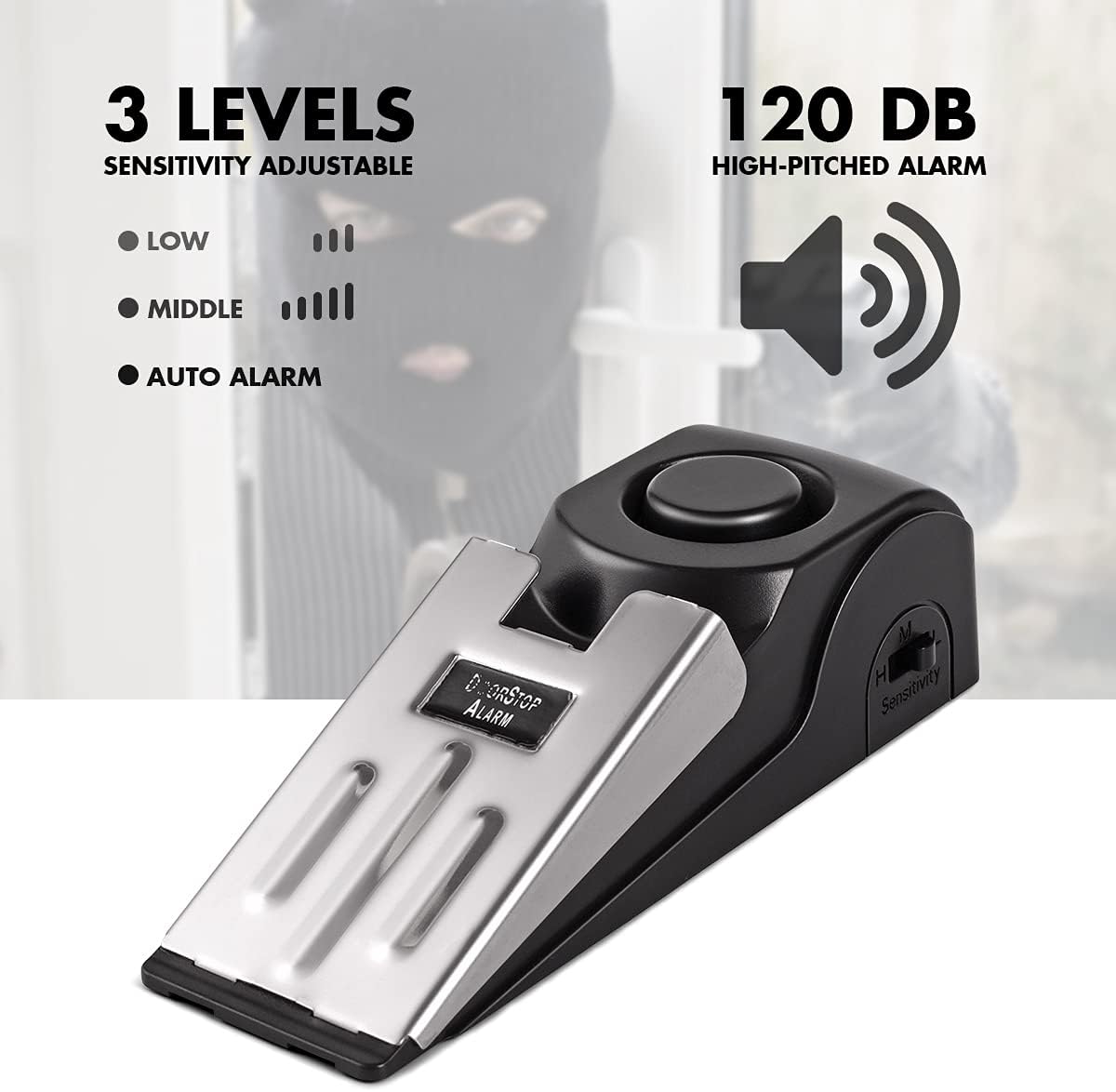 Door Stop Alarm, Door Stopper  - Door Stop Alarm recensione e prezzo
