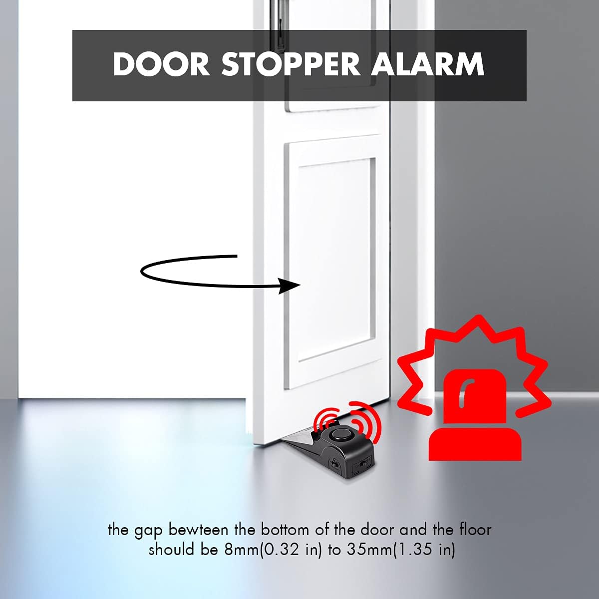 Door Stop Alarm, Door Stopper  - Door Stop Alarm recensione e prezzo