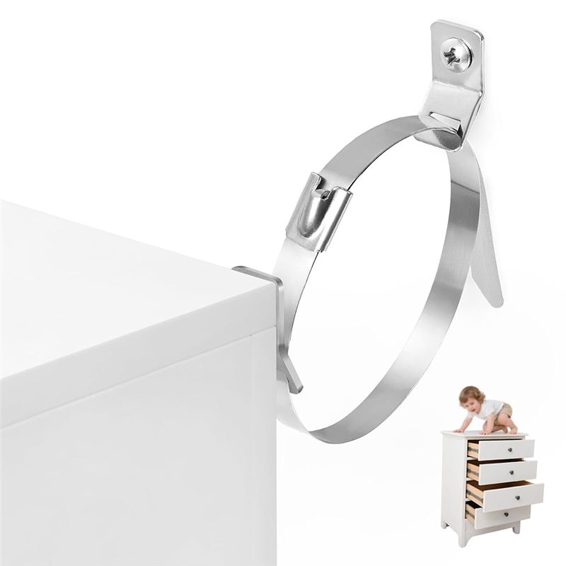 A05E-10Pcs Furniture Wall Anch - Earthquake Anchor Strap recensione e prezzo