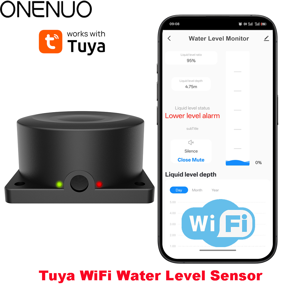 ONENUO Liquid Level Sensor Oil - Water Alarm Sensor recensione e prezzo