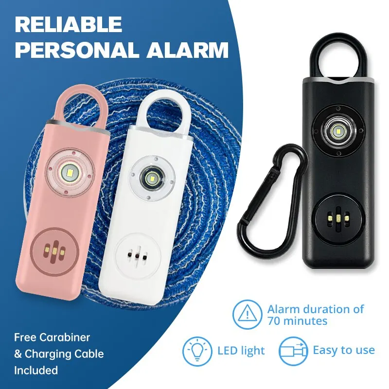 Women's 130dB Personal Safety  - Personal Alarm Keychain recensione e prezzo