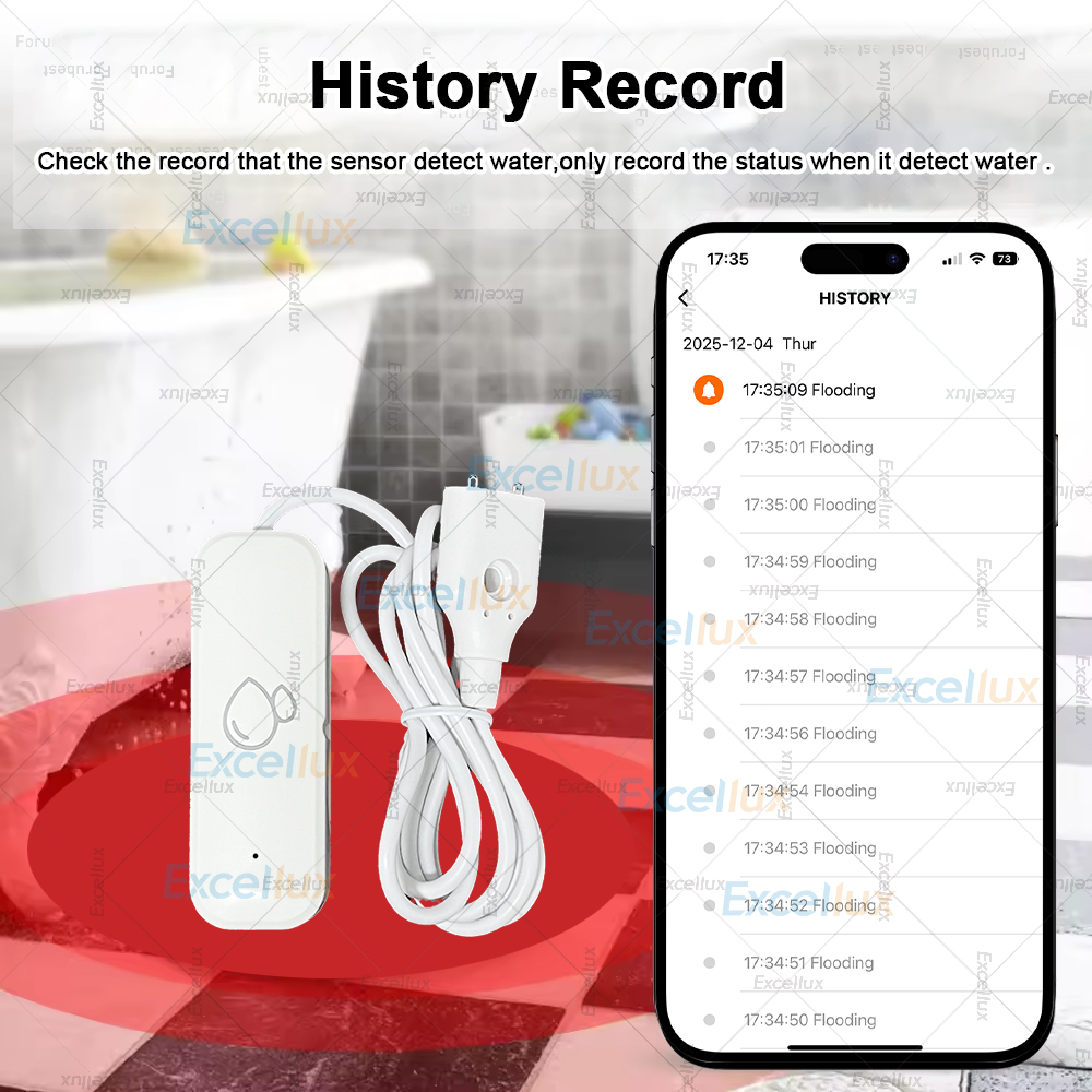 Zigbee Smart Water Leak Sensor - Water Alarm Sensor recensione e prezzo