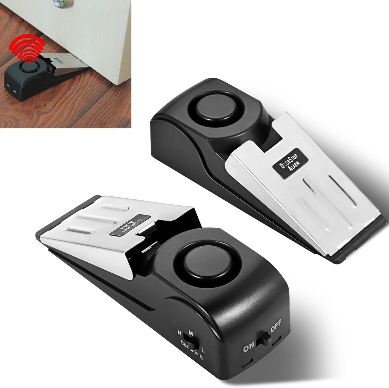 Upgraded Door Stopper Alarm Po - Door Stop Alarm recensione e prezzo