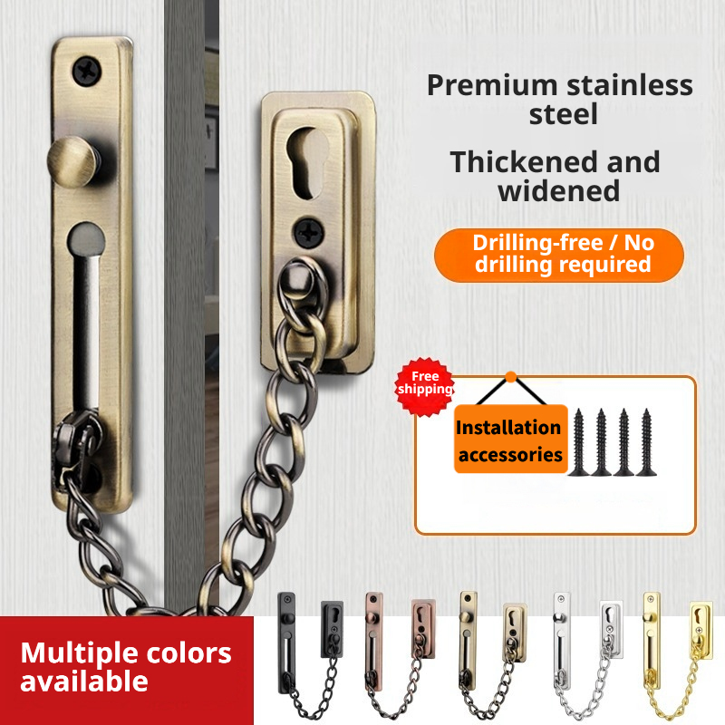 Door Chain Lock Stainless Stee - Security Chain Door recensione e prezzo