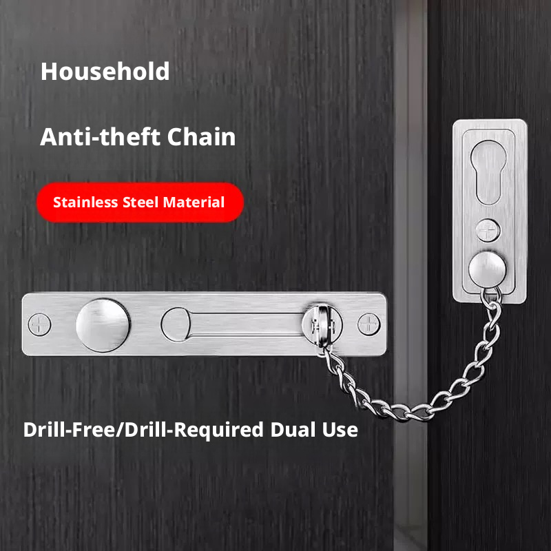 Door Chain Lock Stainless Stee - Security Chain Door recensione e prezzo